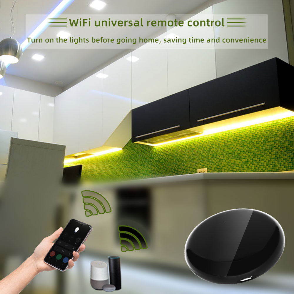 Amazon new arrival voice control smart tuya WiFi universal Infrared remote controller - Smart Home - 5