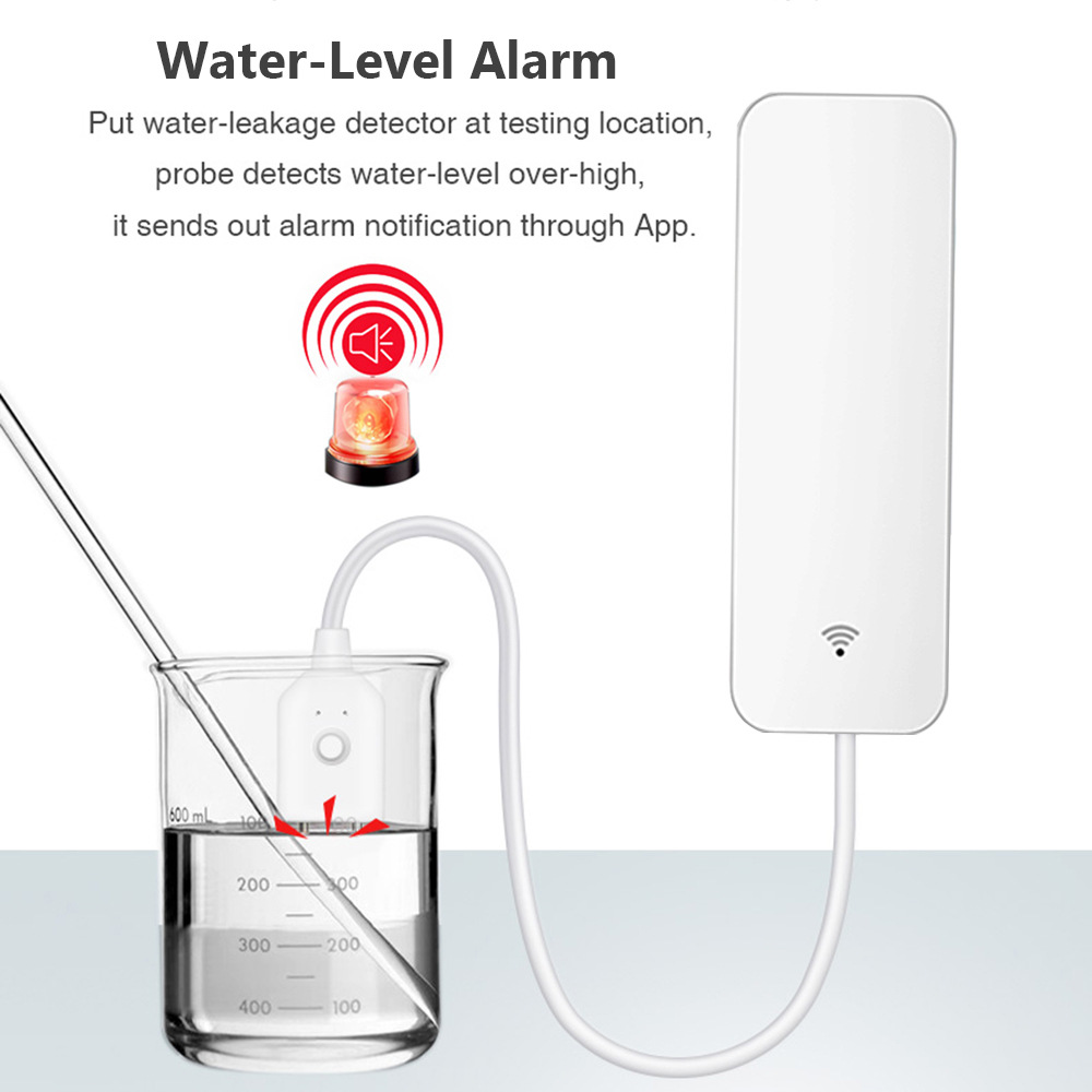 Amazon wireless tuya smart water leak sensor flood level detector home depot alarm - Home Security - 3