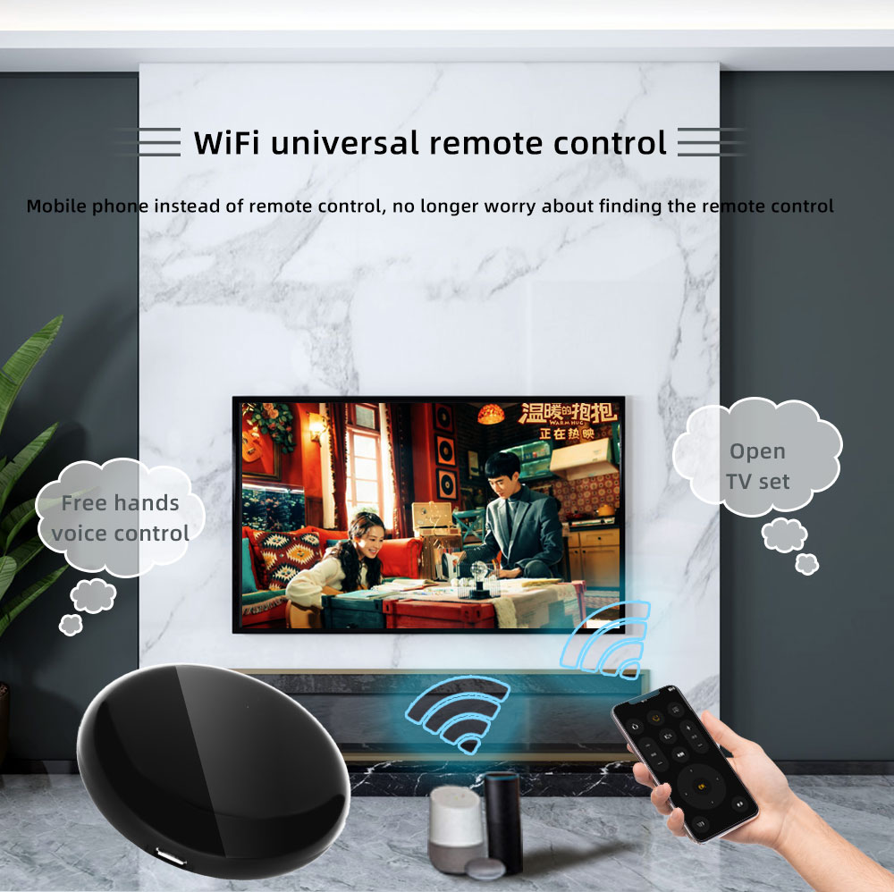 Amazon new arrival voice control smart tuya WiFi universal Infrared remote controller - Smart Home - 3