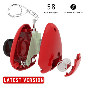 SOS safety alert keychain 130db personal emergency alarm for women - Personal Alarms - 2