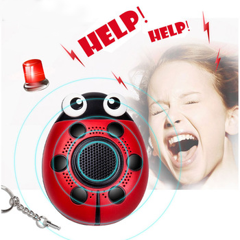 130dB personal alarm self defense keychain alarm anti rape emergency alarm with led light - Personal Alarms - 5