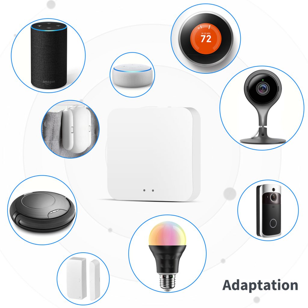 Tuya Wifi Zigbee Bluetooth smart 3.0 gateway home automation gateway app control - Smart Home - 3