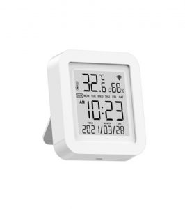 Wireless tuya digital thermometer hygrometer sensor temperature humidity monitor LCD screen